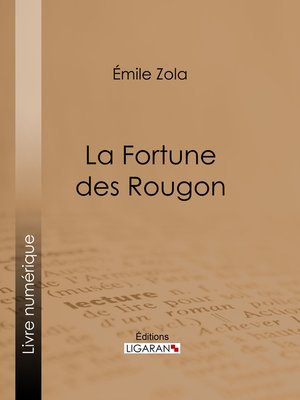 cover image of La Fortune des Rougon